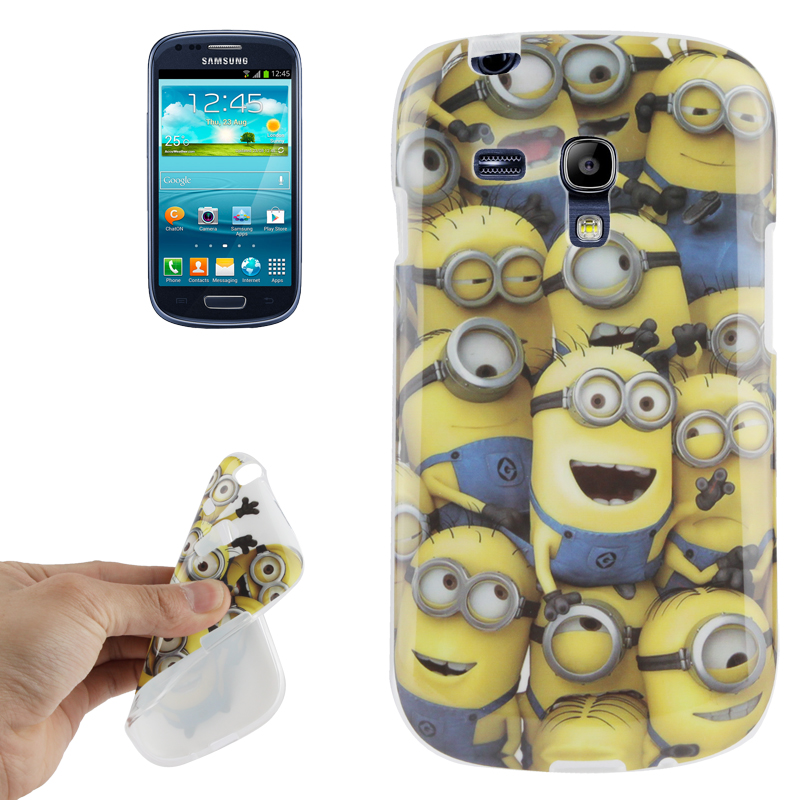 Funda Minions de TPU para Galaxy S3 mini / i8190